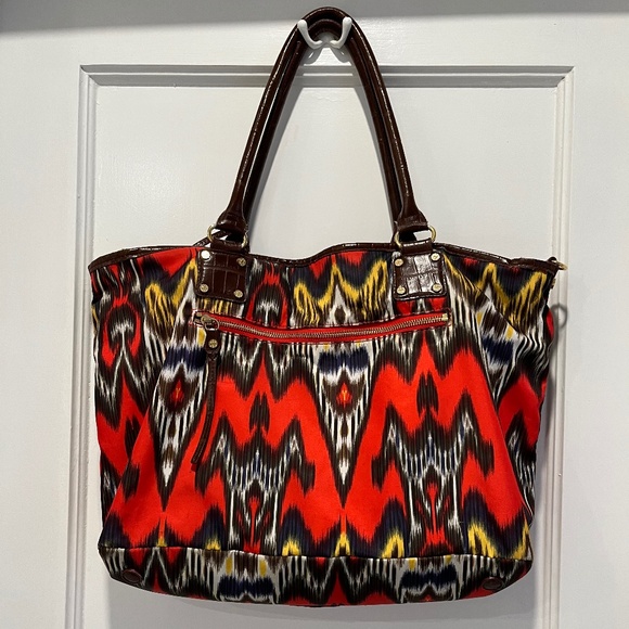MZ Wallace Large Ikat Print Toni Tote